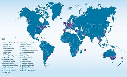Universities across world
