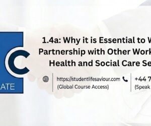 1.4a: Why it is Essential to Work in Partnership with Other Workers in a Health and Social Care Setting