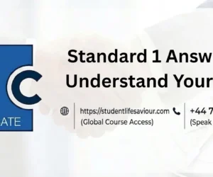 Standard 1 Answers – Understand Your Role